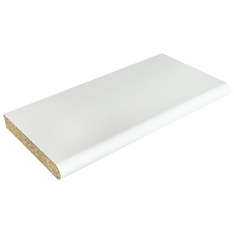 150mm White Woodgrain 22mm Kayboard Laminated Window Board 5m image